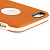 Бампер пластиковый с защитой задней крышки и упором для iPhone 6 Plus (оранжевый с белым)