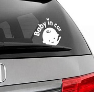 Наклейка на машину "Baby in car"