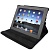 Чехол кожаный поворотный на 360 градусов для iPad 2,3,New,4 (черный)
