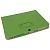 Чехол кожаный с местами для банковских карт, Touch Pen и ремешком для Samsung Galaxy Tab 3 (10.1) / P5200 - зеленый