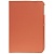 Чехол кожаный с поворачивающимся держателем для Samsung Galaxy Tab 3 (10.1) / P5200 / P5210 - оранжевый