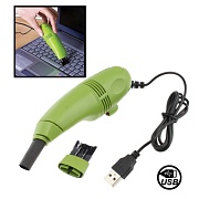 Пылесос для клавиатуры (USB, зеленый)